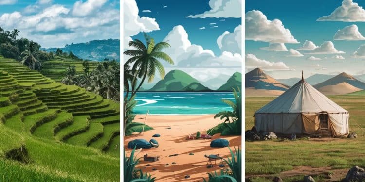 Découvrez les endroits à privilégier en Asie pour profiter dun été ensoleillé loin des foules de lIndonésie au Japon en passant par la Mongolie   Viral Mag