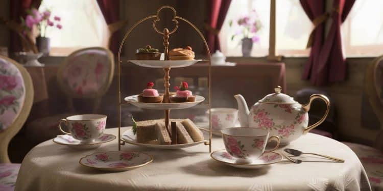Les meilleurs afternoon teas à Londres pour une pause raffinée - Viral Mag Découvrez notre sélection des meilleurs endroits pour prendre le thé à Londres des adresses iconiques aux hôtels de luxe Un must à tester lors de votre séjour dans la capitale britannique Viral Mag