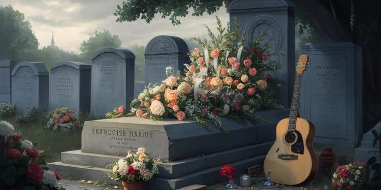 Les Obsèques Émouvantes de Françoise Hardy à Paris - Viral Mag Le monde de la musique rend un dernier hommage à la légendaire Françoise Hardy lors de ses funérailles au cimetière du Père Lachaise Viral Mag