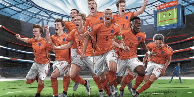 Les Pays-Bas Dominent le Canada 4-0 en Préparation pour l’Euro 2024 - Viral Mag Les Pays Bas ont écrasé le Canada 4 0 lors dun match amical de préparation à lEuro 2024 Découvrez les détails de cette victoire convaincante Viral Mag