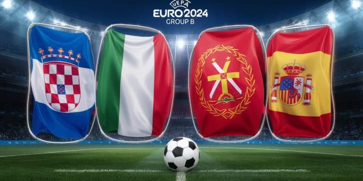 L’Euro 2024 : Le Groupe B à l’Heure des Verdicts ! - Viral Mag Dernière journée décisive dans le groupe B de lEuro 2024 Croatie Italie Albanie Espagne qui se qualifiera Les enjeux et pronostics Viral Mag