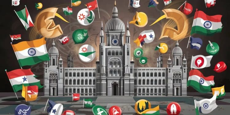 L’Inde aux urnes : Narendra Modi en quête d’alliances - Viral Mag Malgré sa victoire le BJP de Modi nobtient pas la majorité absolue Des négociations sont en cours pour former un gouvernement de coalition Viral Mag