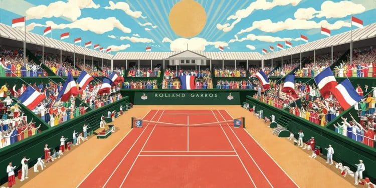 Plongez dans lambiance survoltée de Roland Garros des années 70 à nos jours Découvrez comment ce tournoi est devenu un phénomène de société   Viral Mag