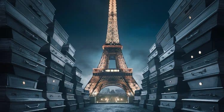 L’inquiétant mystère des cercueils à la Tour Eiffel - Viral Mag Trois suspects ont échappé à une mise en examen après avoir déposé des cercueils au pied de la Tour Eiffel Une affaire liée aux tags du Mémorial de la Shoah Viral Mag