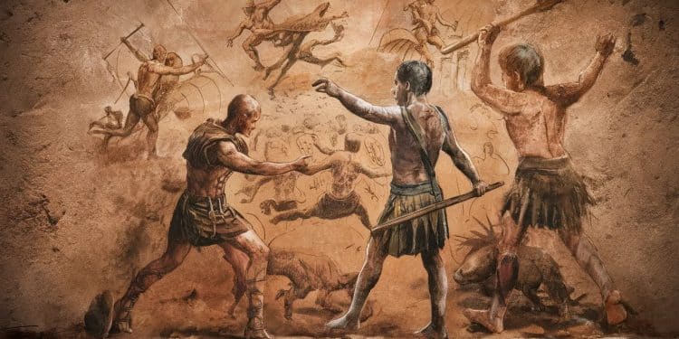 L’Italie Antique Ressuscitée : Croquis Enfantins Révèlent la Vie à Pompéi - Viral Mag Des archéologues exhument des dessins naïfs réalisés par des enfants de 6 7 ans à Pompéi témoignant dune exposition précoce à la violence des jeux du cirque Une découverte fascinante   Viral Mag