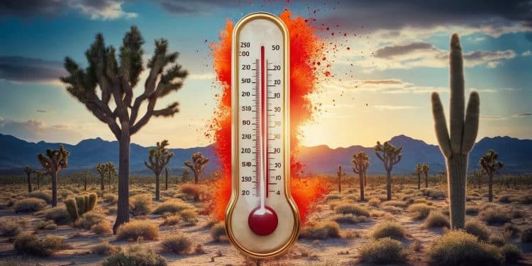Alors que les températures frôlent les 50°C dans certaines régions les scientifiques alertent sur les dangers du réchauffement climatique   Viral Mag