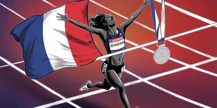 Louise Maraval Brille aux Championnats d’Europe d’Athlétisme - Viral Mag Louise Maraval décroche largent sur 400m haies aux Championnats dEurope dathlétisme à Rome Retour sur sa performance extraordinaire   Viral Mag