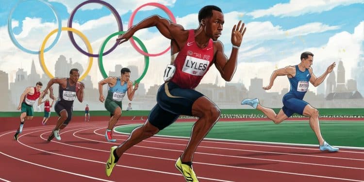 Noah Lyles triple champion du monde a dominé les séries du 100m des sélections olympiques américaines Revivez ses performances et ses ambitions pour Paris 2024   Viral Mag