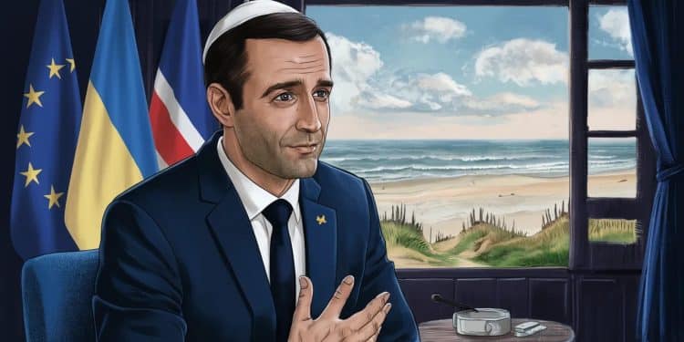 Macron En Interview : L’Europe, L’Ukraine Et Le Débarquement - Viral Mag Emmanuel Macron sexprimera depuis Caen sur TF1 et France 2 à quelques jours des élections européennes Aide militaire à lUkraine au programme Viral Mag