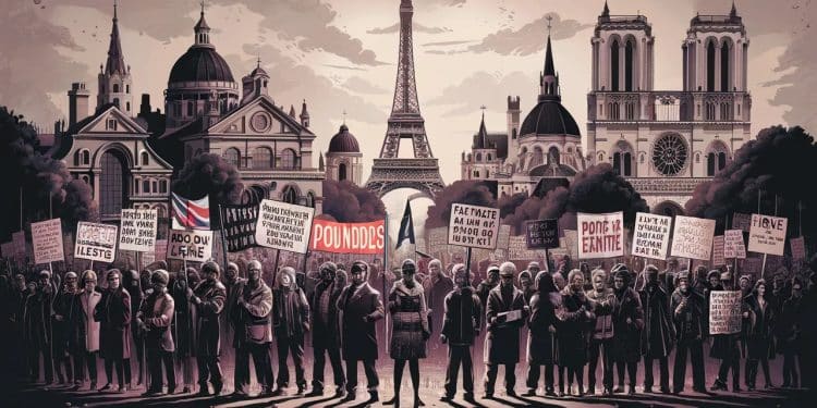 Malgré les appels à une mobilisation massive la manifestation parisienne contre le RN a rassemblé bien moins de monde quen 2002 Reportage   Viral Mag