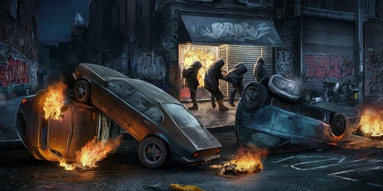 Depuis lannonce des résultats des élections européennes une vague de manifestations anti RN déferle sur la France avec son lot de violences de dégradations et de menaces   Viral Mag