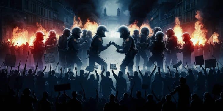 Manifestations « antifascistes » : Tensions, dégradations et appels à manifester - Viral Mag De nouvelles manifestations antifascistes ont éclaté dans plusieurs villes françaises marquées par des tensions des dégradations et des appels à manifester Viral Mag