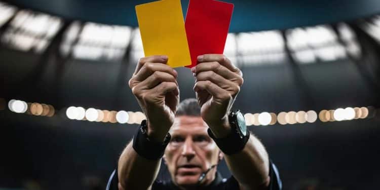 Mbappé et Dembélé face au couperet des cartons jaunes à l’Euro 2024 - Viral Mag Kylian Mbappé et Ousmane Dembélé risquent la suspension en huitièmes de finale de lEuro en cas de nouveau carton jaune contre la Pologne Un match sous haute tension pour les attaquants français Viral Mag