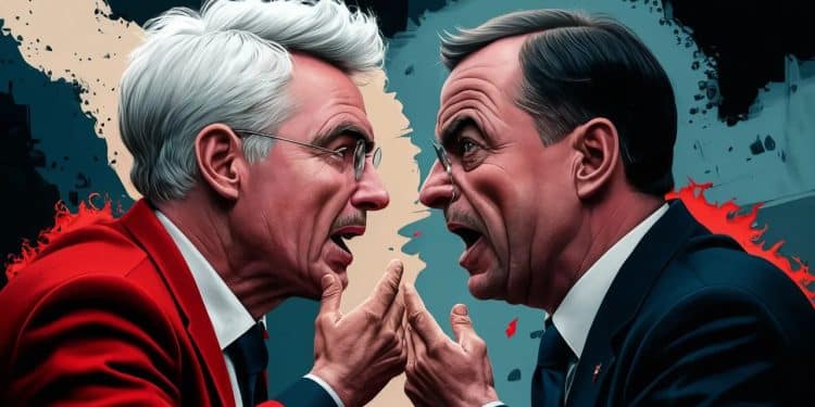 Mélenchon vs Hollande : Le Duel Verbal Enflamme la Gauche - Viral Mag Un échange musclé entre Jean Luc Mélenchon et François Hollande révèle les tensions au sein de la gauche à lapproche des législatives Viral Mag