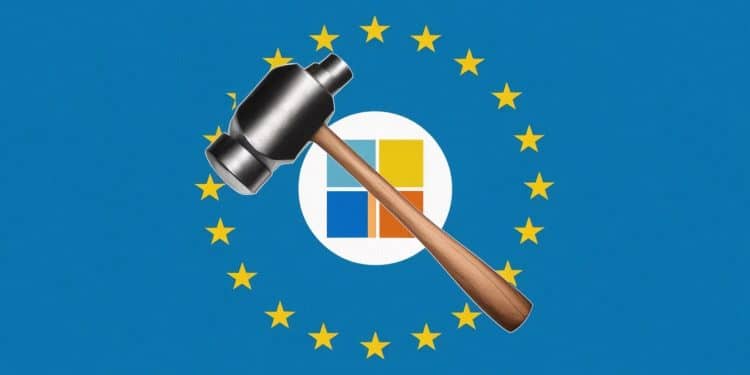 Menace de sanctions de l’UE contre Microsoft pour abus de position dominante - Viral Mag La Commission européenne estime que Microsoft a enfreint les règles antitrust en intégrant Teams dans ses suites Office et Microsoft 365 Bruxelles menace de sanctionner le géant américain Viral Mag