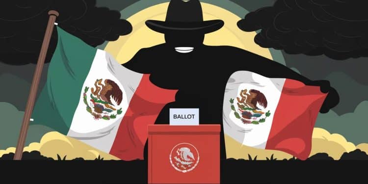 Mexique : Démocratie en péril face aux cartels violents - Viral Mag Le Mexique vit une période électorale sous haute tension alors que la violence des cartels de la drogue menace le processus démocratique et fait de nombreuses victimes parmi les candidats Viral Mag
