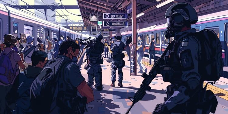 Migrant Armé Interpellé à Caen : Sécurité Renforcée pour le 80e D-Day - Viral Mag Lors des commémorations du Débarquement à Caen un migrant soudanais en situation irrégulière et armé dune lame de rasoir a été interpellé par la réserve civile suscitant des inquiétudes sur la sécurité de lévénement Viral Mag