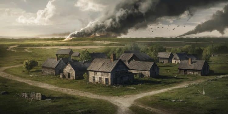 Myropillya, village ukrainien en sursis à la frontière russe - Viral Mag Plongez au cœur de Myropillya village ukrainien vulnérable face aux attaques russes Un récit poignant sur la vie en temps de guerre   Viral Mag