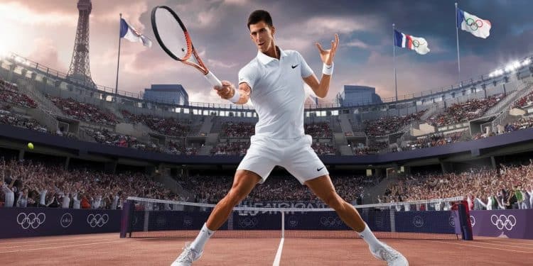 Novak Djokovic confirme sa participation aux JO de Paris 2024 - Viral Mag Bonne nouvelle pour les fans de tennis Novak Djokovic numéro 3 mondial a confirmé sa présence aux Jeux Olympiques de Paris 2024 malgré sa blessure à Roland Garros Viral Mag