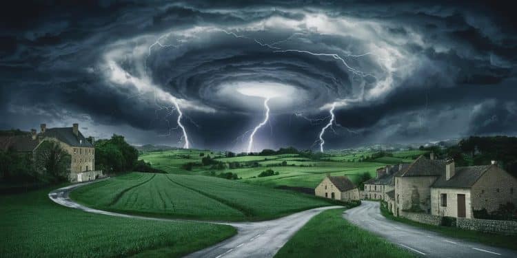 Orages violents et risques de grêle ce jeudi 20 juin - Viral Mag Nouveau risque dorages violents et de grêle ce jeudi sur une large partie de la France Températures contrastées de 17 à 40°C Viral Mag