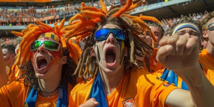 Polémique autour des supporters hollandais déguisés en Ruud Gullit à l’Euro 2024 - Viral Mag Des supporters hollandais déguisés en Ruud Gullit à lEuro 2024 sont accusés de blackface et de racisme Lex joueur se dit honoré par cet hommage controversé   Viral Mag