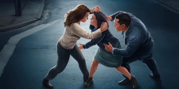 Policière Met Fin à des Violences Conjugales en Seine-et-Marne - Viral Mag Une policière hors service intervient héroïquement pour stopper une agression conjugale en pleine rue sauvant potentiellement la vie de la victime   Viral Mag