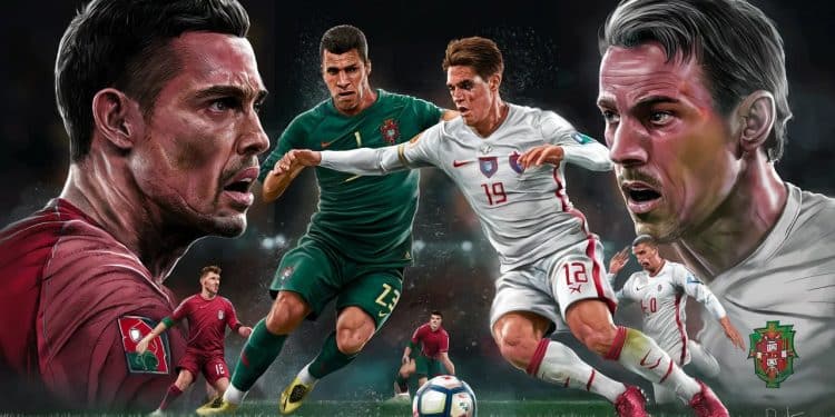 Portugal-République tchèque : Les tops et flops du match - Viral Mag Analyse des performances clés de la victoire arrachée du Portugal face à la République tchèque en qualifications de lEuro 2024 Viral Mag
