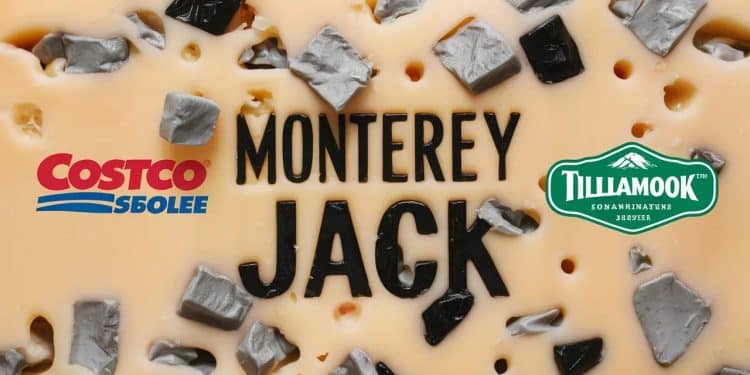 Rappel de fromage Costco suite à une contamination par du plastique - Viral Mag Costco rappelle un fromage Tillamook en raison dune éventuelle contamination par des morceaux de plastique gris et noir Découvrez les détails Viral Mag