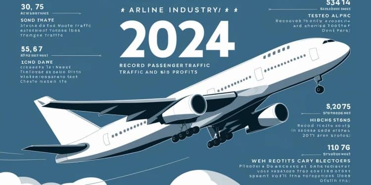 Record mondial : près de 5 milliards de passagers aériens en 2024 - Viral Mag LIata prévoit un trafic aérien record de près de 5 milliards de passagers et 305 milliards de dollars de bénéfices pour les compagnies en 2024 Viral Mag
