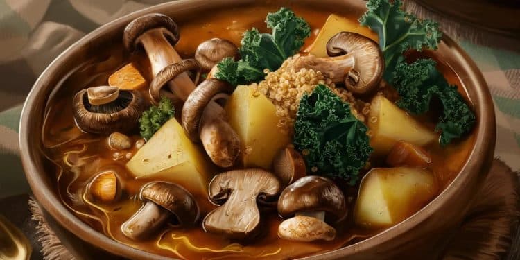 Régal champêtre: Mijoté de champignons réconfortant - Viral Mag Un mijoté de champignons parfumé et rassasiant végétarien et bourré de saveurs Découvrez notre recette pour un repas automnal irrésistible Viral Mag