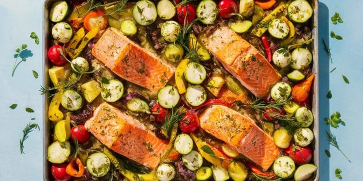 Repas d’Été Rapides et Savoureux : Nos Recettes Préférées en Une Feuille - Viral Mag Découvrez nos recettes estivales rapides et délicieuses à réaliser sur une seule plaque Des dîners savoureux et sains en un rien de temps    Viral Mag