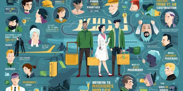 Révélations : L’évolution surprenante du profil des passagers aériens - Viral Mag Une enquête de la DGAC vient bousculer les clichés sur les voyageurs en avion Découvrez les nouvelles tendances et habitudes des passagers aériens Viral Mag