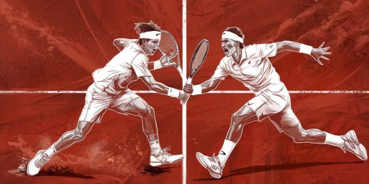 Roland-Garros 2024 : Le Choc Tant Attendu des Demi-Finales - Viral Mag Alcaraz et Sinner saffrontent dans un duel épique à Roland Garros Découvrez les enjeux de cette rencontre au sommet et les pronostics Viral Mag