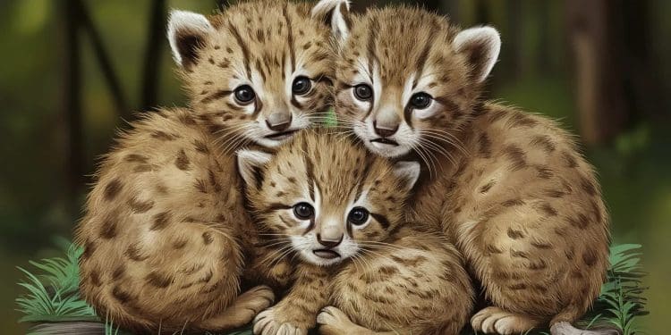 Sauvés de l’extinction: quatre chatons rares naissent au Royaume-Uni - Viral Mag Dans un refuge animalier anglais une portée de quatre chatons dune espèce menacée vient de naître Découvrez leur histoire et le combat pour leur survie Viral Mag