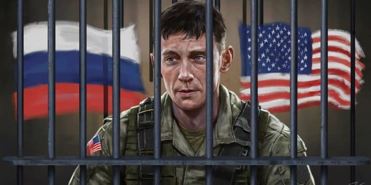 Soldat américain condamné en Russie : 3 ans de prison pour vol et menace - Viral Mag Un tribunal russe a condamné un soldat américain à plus de 3 ans de prison pour vol et menace de mort sur sa petite amie russe Découvrez les détails de cette affaire qui illustre les tensions entre Washington et Moscou Viral Mag