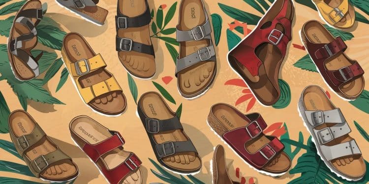 Soldes d’été 2024: Jusqu’à 50% sur les sandales Birkenstock - Viral Mag Profitez des soldes dété chez Rue La La pour faire de superbes affaires sur les sandales Birkenstock Modèles iconiques et nouvelles tendances à saisir rapidement    Viral Mag