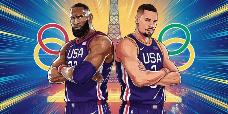 Stephen Curry et LeBron James impatients de s’unir aux JO 2024 - Viral Mag Découvrez pourquoi les légendaires basketteurs Stephen Curry et LeBron James ont hâte de jouer ensemble pour la première fois aux Jeux Olympiques de Paris 2024 Viral Mag