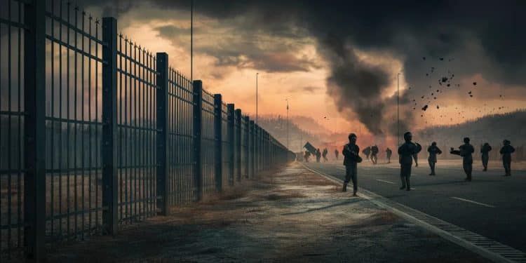 Tensions à la frontière coréenne : des soldats du Nord franchissent la limite - Viral Mag Des soldats nord coréens ont brièvement franchi la frontière intercoréenne dimanche provoquant des tirs de sommation du Sud Un incident qui survient alors que les relations entre les deux pays traversent une période de fortes tensions Viral Mag