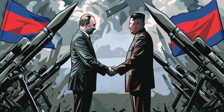 Tensions Croissantes : Poutine Envisage de Fournir des Armes à la Corée du Nord - Viral Mag Vladimir Poutine en visite au Vietnam a déclaré ne pas écarter la possibilité de fournir des armes à la Corée du Nord Une déclaration qui risque dexacerber les tensions géopolitiques Viral Mag