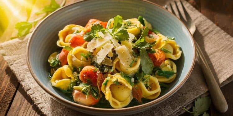 Découvrez notre recette savoureuse de tortellini primavera un plat facile à réaliser qui mettra du soleil dans votre assiette Préparez vous à vous régaler    Viral Mag