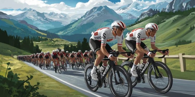 Tour de France 2024 : Pidcock et Rodriguez dans la course au maillot jaune - Viral Mag Thomas Pidcock et Carlos Rodriguez les deux leaders dINEOS affichent leurs ambitions pour le Tour de France 2024 Entre victoire détape et classement général la formation britannique compte bien jouer les premiers rôles Viral Mag