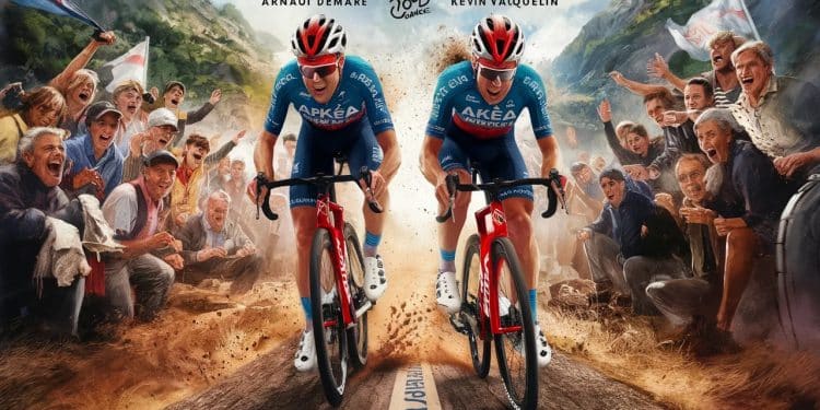 Tour de France : Arkéa-B&B Hotels mise sur plusieurs atouts - Viral Mag Arkéa BB Hotels annonce son équipe pour le Tour de France 2024 avec comme leaders Arnaud Démare et Kévin Vauquelin Découvrez leurs objectifs Viral Mag