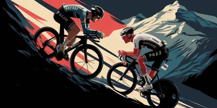 Tour de France: Pogacar favori face à Vingegaard ? - Viral Mag Analyse du duel Pogacar Vingegaard sur le Tour de France 2024 Tadej Pogacar part il avec un avantage sur le tenant du titre Jonas Vingegaard Viral Mag