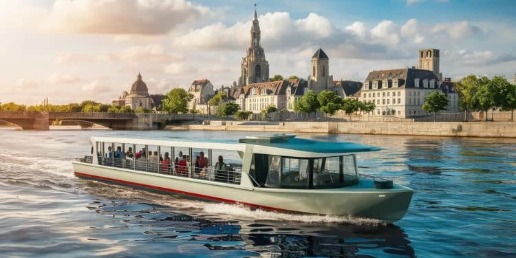 Transport fluvial à Nantes : un développement en accéléré - Viral Mag Nantes mise sur le transport fluvial pour réduire lusage de la voiture navettes électriques nouvelles liaisons Découvrez les projets innovants de la métropole Viral Mag