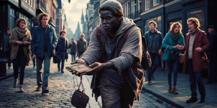 Un acte de civisme qui bouleverse la vie d’un sans-abri - Viral Mag Aux Pays Bas un sans abri restitue un portefeuille contenant 2000 euros et reçoit un élan de générosité sans précédent Découvrez comment un geste honnête a transformé son destin Viral Mag