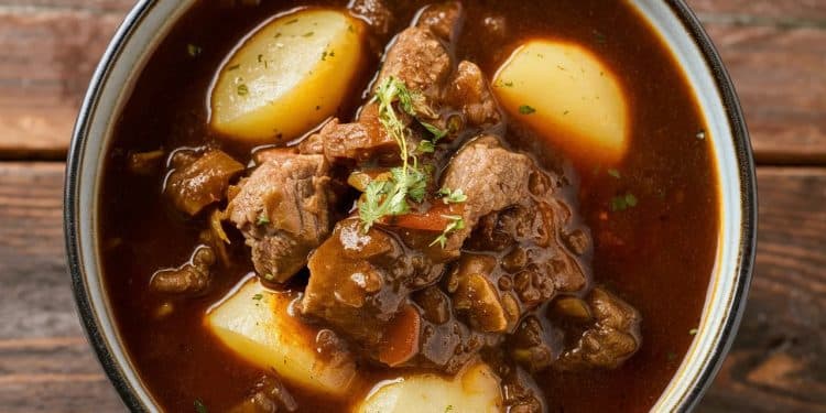 Découvrez notre recette pas à pas pour préparer un savoureux ragoût de bœuf et pommes de terre idéal pour un repas en famille ou entre amis Laissez vous tenter par ce plat mijoté traditionnel    Viral Mag