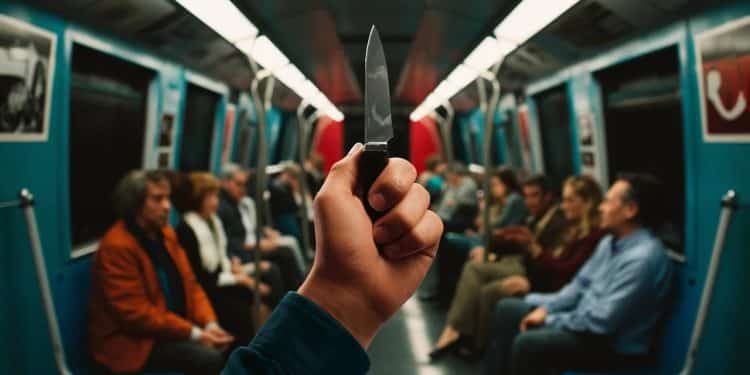 Un héros sans-papiers désarme un homme menaçant dans le RER - Viral Mag Un soudeur algérien sans papiers fait preuve dun courage exceptionnel en désarmant un homme muni dun couteau dans le RER Son acte héroïque relance le débat sur les sans papiers Viral Mag