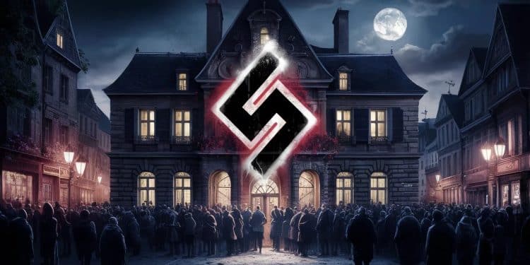 Une Croix Gammée Taguée Sur La Mairie De Vars Choque La France - Viral Mag Une croix gammée a été taguée sur la mairie de Vars suscitant lindignation Le maire dénonce une attaque contre les valeurs républicaines Viral Mag