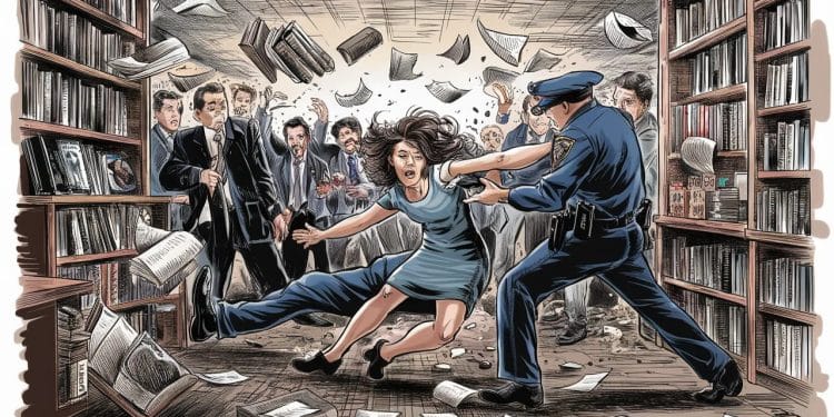 La police algérienne interrompt violemment une présentation de livre dune auteure française révélant les tensions persistantes entre liberté dexpression et censure   Viral Mag