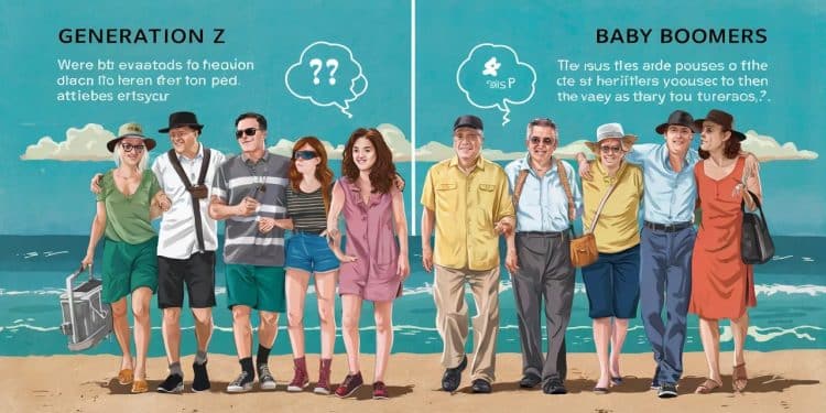 Vacances : le fossé générationnel entre boomers et gen Z - Viral Mag Découvrez pourquoi les jeunes actifs de la génération Z se sentent lésés en matière de vacances par rapport aux baby boomers en fin de carrière   Viral Mag